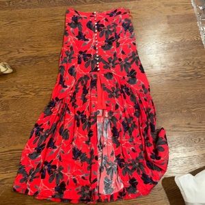 Free people maxi skirt